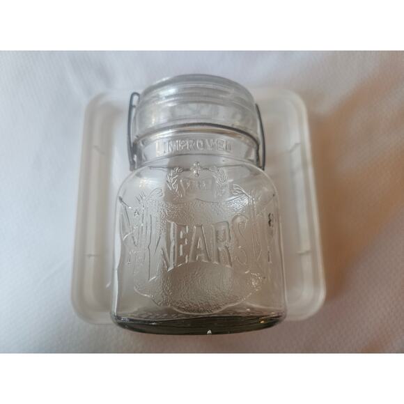 Antique c1910 Improved WEARS Smalley Pint Size Canning Fruit Jar Boston, Mass - Picture 3 of 9
